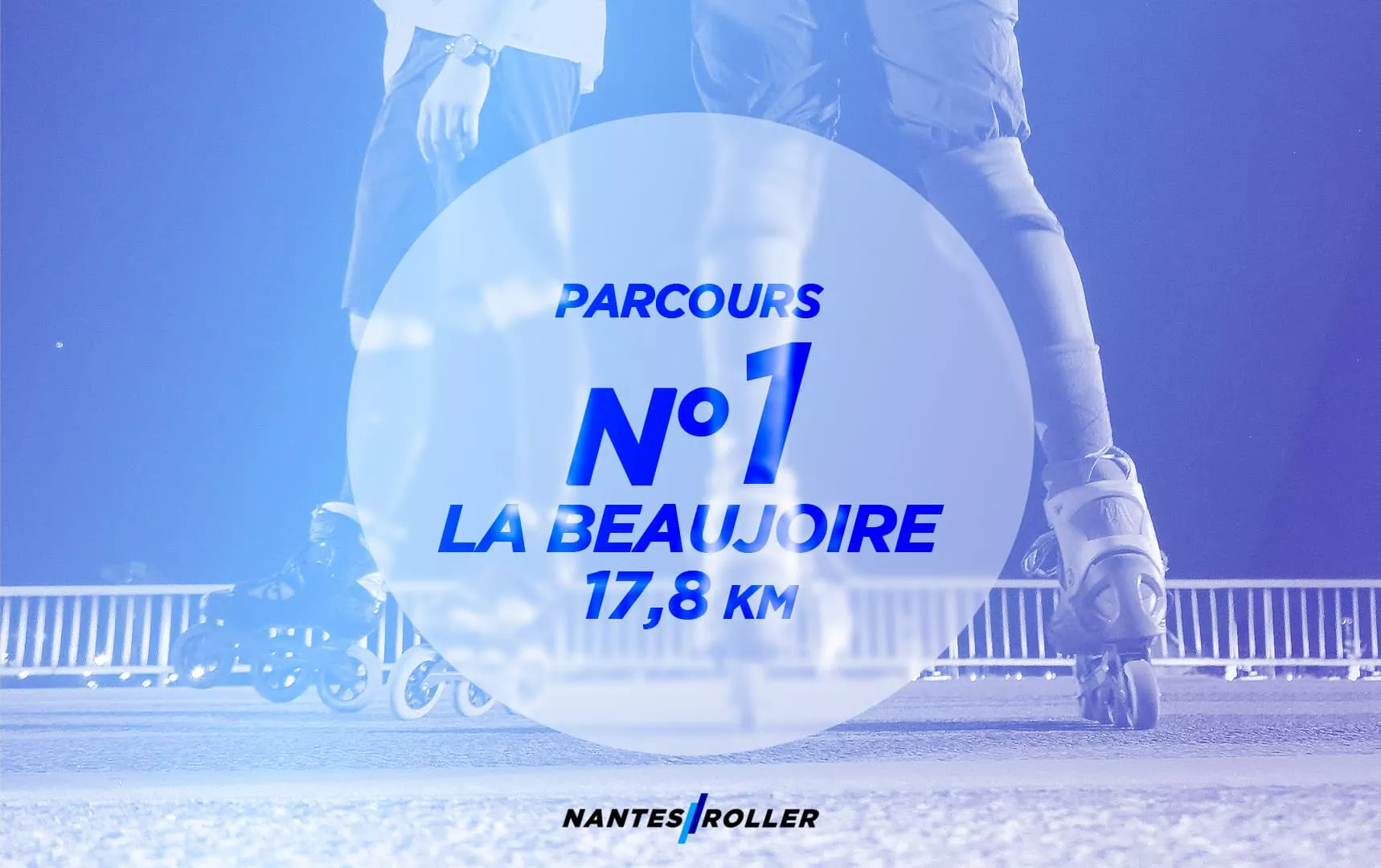 Représentation du parcours NR 01 – La Beaujoire