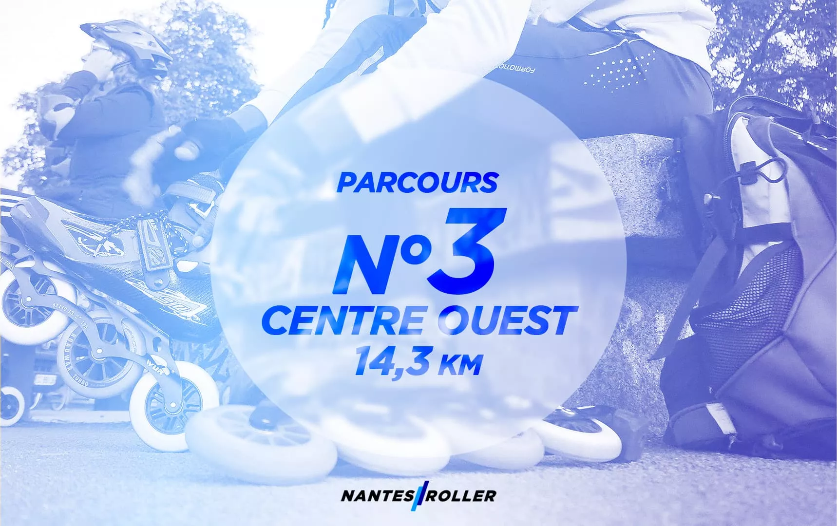 Représentation du parcours NR 03 – Centre Ouest