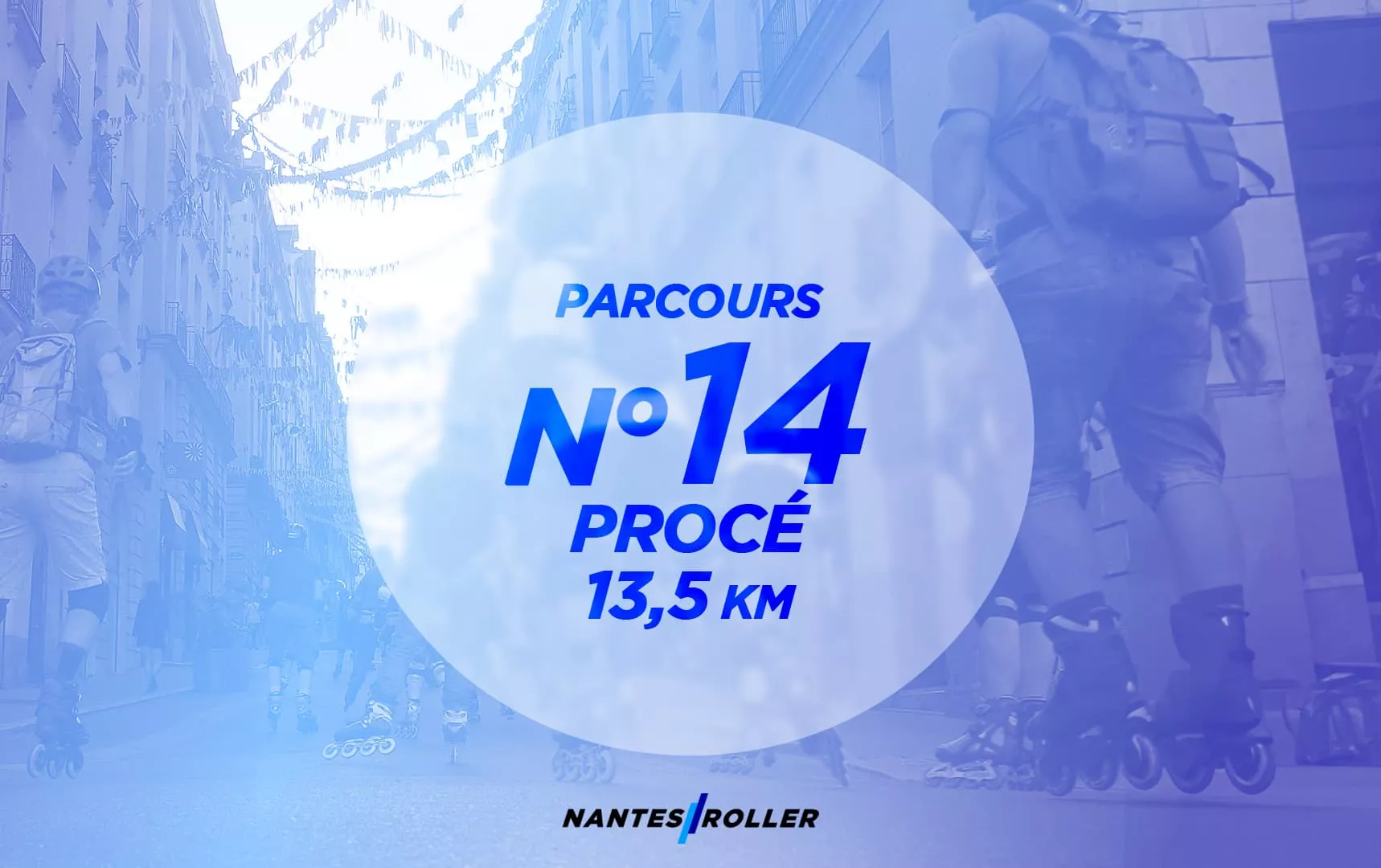 Représentation du parcours NR 14 – Procé